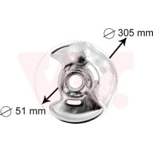 VAN WEZEL Spritzblech, Bremsscheibe | 3024371