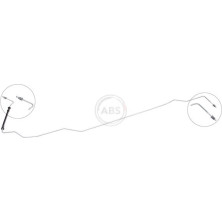A.B.S. Bremsschlauch | SL 1399