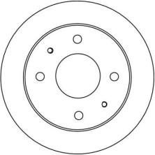 Bremsscheibe Hyundai P. Atos | DF4132