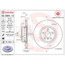 Bremsscheibe VA | BMW 5, X3, X4 16 | 09.D904.13