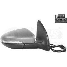 Außenspiegel VW Golf VI konvex6Pinsgrundiert OE 5K0857508AD9B9 HAGUS 5863818