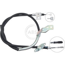 A.B.S. Handbremsseil Seilzug Festellbremse K17458