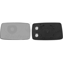 VAN WEZEL Spiegelglas, Außenspiegel VAN WEZEL Spiegelglas, Außenspiegel