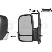 Außenspiegel VW Crafter konvexmit Blinker->3,5t OE 2E1857501Q HAGUS 5862807