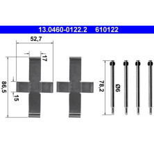 ATE Zubehör, Bremsbeläge 13.0460-0122.2