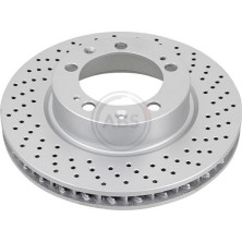 A.B.S. Bremsscheibe 16491 beschichtet