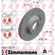 ZIMMERMANN Bremsscheibe 460.4532.75 ZIMMERMANN Bremsscheibe 460.4532.75