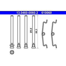ATE Zubehör, Bremsbeläge 13.0460-0060.2 ATE Zubehör, Bremsbeläge 13.0460-0060.2