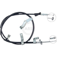 A.B.S. Handbremsseil Seilzug Festellbremse K14134 A.B.S. Handbremsseil Seilzug Festellbremse K14134