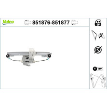 VALEO Fensterheber 851876 VALEO Fensterheber 851876