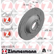 ZIMMERMANN Bremsscheibe 460.4533.75 Formula Z