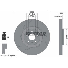 Bremsscheibe PRO+ 92334205 Bremsscheibe PRO+ 92334205