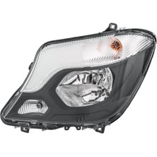 Scheinwerfer L H7/H7 +MOT TGFL CHR/GR HELL PQ MERCEDES SPRINTER 9,13-1,18 1ED 011 030-111