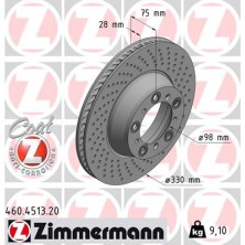 ZIMMERMANN Bremsscheibe 460.4513.20