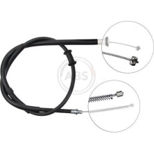 A.B.S. Handbremsseil Seilzug Festellbremse K16937 A.B.S. Handbremsseil Seilzug Festellbremse K16937