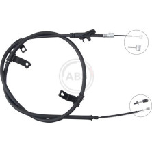 A.B.S. Handbremsseil Seilzug Festellbremse K17521 A.B.S. Handbremsseil Seilzug Festellbremse K17521