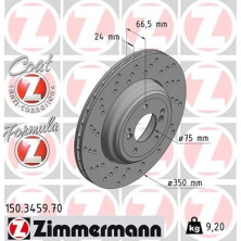 ZIMMERMANN Bremsscheibe 150.3459.70 ZIMMERMANN Bremsscheibe 150.3459.70