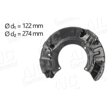 BREMSANKERBLECH V L D:274 MINI R50,R52,R53,R60 01-13 57128