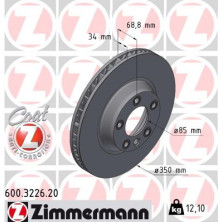 17 481 044ZI Bremsscheibe VA li 600.3226.20 17 481 044ZI Bremsscheibe VA li 600.3226.20