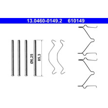 ATE Zubehör, Bremsbeläge 13.0460-0149.2 ATE Zubehör, Bremsbeläge 13.0460-0149.2