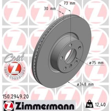 ZIMMERMANN Bremsscheibe 150.2949.20 Coat Z