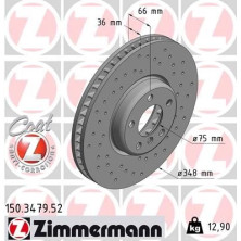 Bremsscheibe VA Sport BMW 5,6,7 08 SPORT Z 150.3479.52 Bremsscheibe VA Sport BMW 5,6,7 08 SPORT Z 150.3479.52
