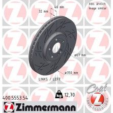 ZIMMERMANN Bremsscheibe 400.5553.54 ZIMMERMANN Bremsscheibe 400.5553.54
