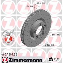 Bremsscheibe VA re Sport PORSCHE Panamera 16 SPORT Z 460.4507.52