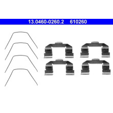 ATE Zubehör, Bremsbeläge 13.0460-0260.2 ATE Zubehör, Bremsbeläge 13.0460-0260.2