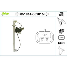 VALEO Fensterheber 851014