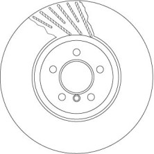 Bremsscheibe Bmw S. 5 09-/6 10-/7 08-15 Pr DF6614S Bremsscheibe Bmw S. 5 09-/6 10-/7 08-15 Pr DF6614S