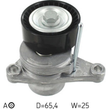 Spannrolle Multi-V CITROEN C2,C3,C4,PEUGEOT 1007,207 VKM 33074