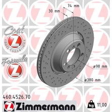 ZIMMERMANN Bremsscheibe 460.4526.70 ZIMMERMANN Bremsscheibe 460.4526.70