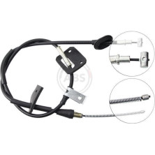 A.B.S. Handbremsseil Seilzug Festellbremse K12618 A.B.S. Handbremsseil Seilzug Festellbremse K12618