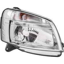 SCHEINWERFER R H4 HELLA | CITROEN BERLINGO 12,02-3,08/PEU PARTNER 12,02-4,08 | 1EG 010 196-021
