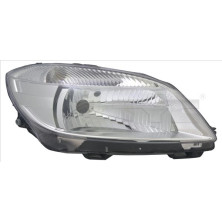 Scheinwerfer L H4 +LWR +MOT | SKODA FABIA II 3,10-7,14/ROOMSTER 3,10-5,15 | 5821,512,2