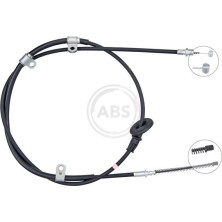 A.B.S. Handbremsseil Seilzug Festellbremse K19052