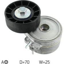 Spannrolle Multi-V Citroen Jumper,Peugeot 206,306 VKM 33033 Spannrolle Multi-V Citroen Jumper,Peugeot 206,306 VKM 33033