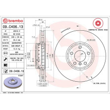 11 481 109 Brembo PREMIUM VA zweiteilig | BMW 518-535,640,650,730-740 09 | 09.C406.13