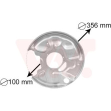 VAN WEZEL Spritzblech, Bremsscheibe | 3029373