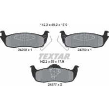 Bremsbelagsatz Jeep T. Grand Cherokee 05-/Commander | 2425801