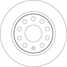 Bremsscheibe HA | SKODA Octavia 12 | DF6553