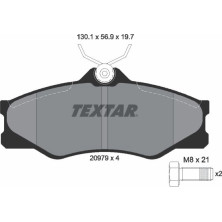 Bremsbelagsatz Vw P. T2 85-92 | 2097904