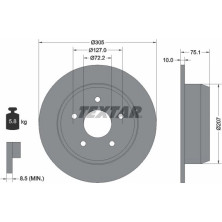 Bremsscheibe Jeep T. Grand Cherokee 99 | 92113700