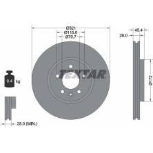 Bremsscheibe | 92305505