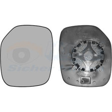 VAN WEZEL Spiegelglas, Außenspiegel VAN WEZEL Spiegelglas, Außenspiegel