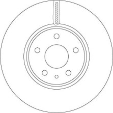 51 481 080 Bremsscheibe VA | FORD Mondeo 14 | DF6811