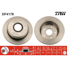 99 482 000 Bremsscheibe HA | JEEP Grand Cherokee 99 | DF4178