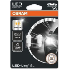 OSRAM W5W LEDriving SL Orange 12V Blister 2 Stück