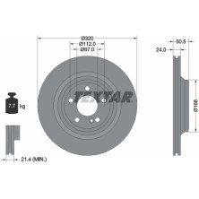 Bremsscheibe | 92317305